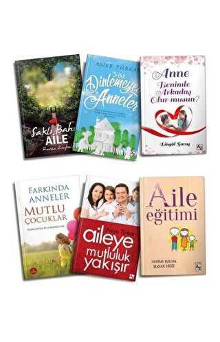 Aile ve Çocuk Eğitimi Seti 6 Kitap Takım - Az Kitap