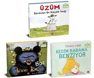 Ailemi Seviyorum Seti - Organik Kitap 3 Kitap Takım - Beyaz Balina Yayınları