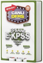 Akademi Denizi Yayıncılık E-KPSS Genel Kültür Genel Yetenek Canlı Ders Efsane Hazırlık Kitabı - Akademi Denizi Yayıncılık
