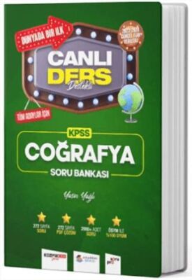 Akademi Denizi Yayıncılık KPSS Coğrafya Canlı Ders Destekli Soru Bankası - 1