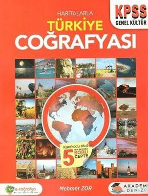 Akademi Denizi Yayıncılık KPSS Haritalarla Türkiye Coğrafyası