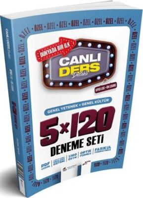 Akademi Denizi Yayıncılık KPSS Lise Önlisans Genel Kültür Genel Yetenek 5 x 120 Deneme Seti - 1