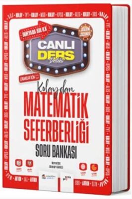 Akademi Denizi Yayıncılık KPSS TYT Kolaydan Matematik Seferberliği Soru Bankası - 1