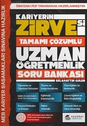 Akademi Denizi Yayıncılık Zirve Uzman Öğretmenlik Tamamı Çözümlü Soru Bankası - Akademi Denizi Yayıncılık