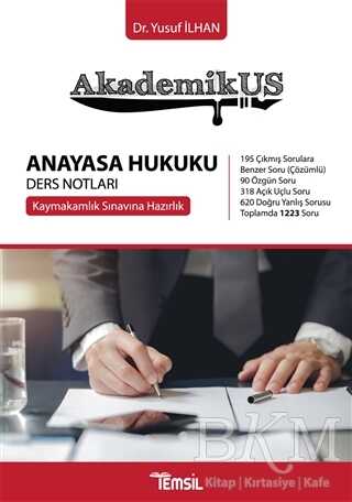 Akademikus Anayasa Hukuku Ders Notları - Temsil Kitap