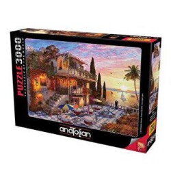 Anatolian Puzzle 3000 Parça Akdenizde Romantizm - Anatolian