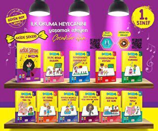 Akide Şekeri Hikaye Seti  10 Kitap + Büyük Boy - 1
