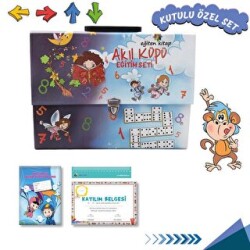 Akıl Küpü Eğitim Seti - Çantalı Özel Set 6 Yaş - Eğiten Kitap