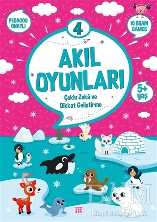 Akıl Oyunları 4 5+ Yaş - Dokuz Çocuk