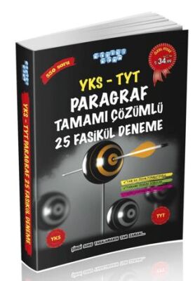 Akıllı Adam Yayınları 2018 YKS TYT Paragraf Tamamı Çözümlü 25 Fasikül Deneme - 1