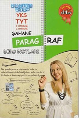 Akıllı Adam Yayınları YKS TYT Şahane Paragraf Ders Notları 1. ve 2. Oturum - 1