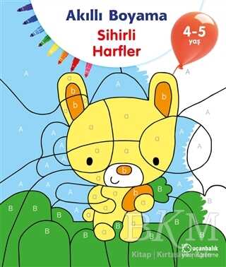 Akıllı Boyama - Sihirli Harfler - Uçanbalık Yayıncılık