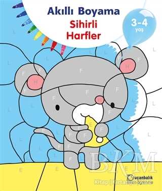 Akıllı Boyama - Sihirli Harfler - Uçanbalık Yayıncılık