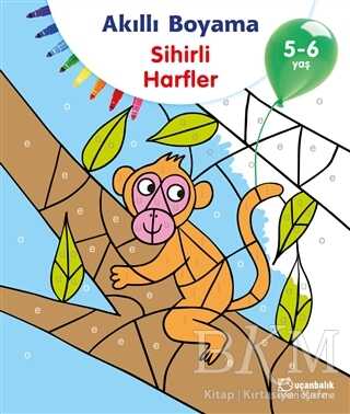 Akıllı Boyama - Sihirli Harfler - Uçanbalık Yayıncılık