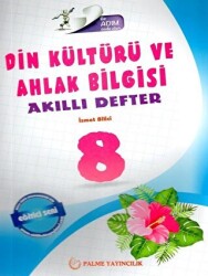 Akıllı Defter 8. Sınıf Din Kültürü ve Ahlak Bilgisi - Palme Yayınları