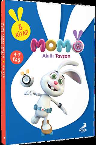 Akıllı Tavşan Momo 5 Kitap Takım