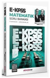 Aklımdavar Yayıncılık EKPSS Matematik Soru Bankası Çözümlü - Aklımdavar Yayıncılık
