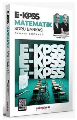 Aklımdavar Yayıncılık EKPSS Matematik Soru Bankası Çözümlü - 1