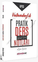 Aklımdavar Yayıncılık KPSS Vatandaşlık Pratik Ders Notları - Aklımdavar Yayıncılık