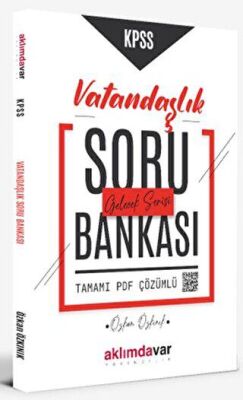 Aklımdavar Yayıncılık KPSS Vatandaşlık Soru Bankası PDF Çözümlü - 1