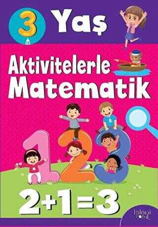 Aktivitelerle Matematik 3 Yaş Kız - Koloni Çocuk