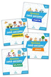 Aktivitelerle Zeka Gelişimi Serisi 4 Kitap - Floki Çocuk