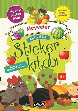 Aktiviteli Sticker Kitabı - Meyveler