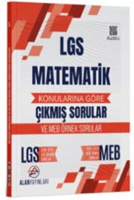 Alan Yayınları 8. Sınıf LGS Matematik Konularına Göre Çıkmış Sorular - 1