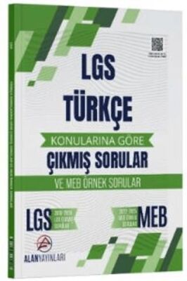 Alan Yayınları 8. Sınıf LGS Türkçe Konularına Göre Çıkmış Sorular - 1