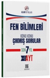 Alan Yayınları AYT Fen Bilimleri Konu Konu Çıkmış Sorular Son 7 Yıl - Alan Yayınları