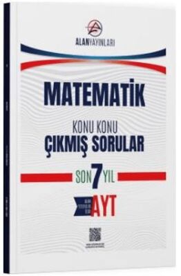 Alan Yayınları AYT Matematik Konu Konu Çıkmış Sorular Son 7 Yıl - 1