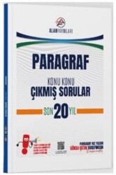 Alan Yayınları TYT MSÜ Paragraf Konu Konu Çıkmış Sorular Son 20 Yıl - Alan Yayınları