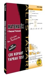 Tasarı Eğitim Yayınları ALES Matematik Yaprak Test - Tasarı Eğitim Yayınları