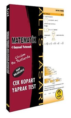 Tasarı Eğitim Yayınları ALES Matematik Yaprak Test - 1