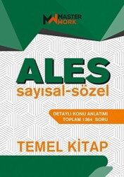 MasterWork ALES Sayısal - Sözel Temel Kitap - MasterWork