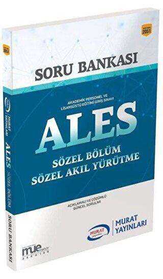Murat Yayınları ALES Sözel Bölüm Soru Bankası 2051 - Murat Yayınları