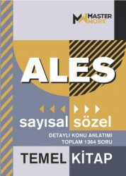 ALES Temel Kitap Sayısal Sözel Detaylı Konu Anlatımı - MasterWork