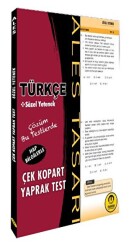 Tasarı Eğitim Yayınları ALES Türkçe Yaprak Test - Tasarı Eğitim Yayınları