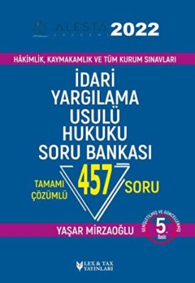 Alesta Dari Yargılama Usul Hukuku Soru Bankası - 1