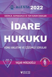 2022 Alesta İdare Hukuku - Lex-Tax Yayınları 