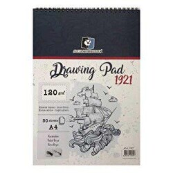 Alex Schoeller Drawing Pad Eskiz Defteri 120gr A4 30 Yaprak ALX-0557 - Alex Schoeller