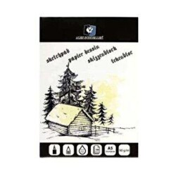 Alex Schoeller Jumbo Eskiz Blok 90 gr A5 100 Yaprak Üstten Yapışkanlı ALX-0282 - Alex Schoeller