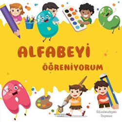Alfabeyi Öğreniyorum - Akademisyen Boyama - Akademisyen Kitabevi
