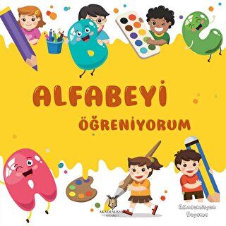 Alfabeyi Öğreniyorum - Akademisyen Boyama - 1
