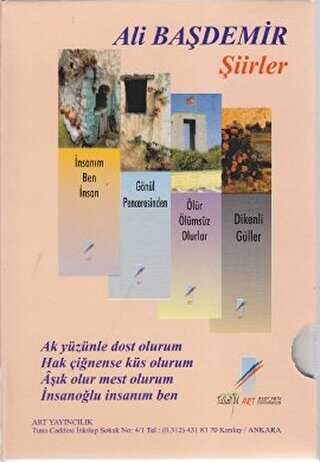 Ali Başdemir Şiirler 4 Kitap Takım - Art Basın Yayın Hizmetleri