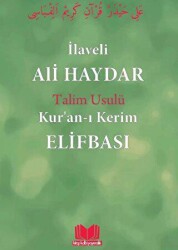Ali Haydar Elifbası Talim Usulü - Kitap Kalbi Yayıncılık