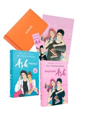 Ali Hazelwood 2 Kitap Set - Beyindeki Aşk - Aşk Hipotezi Özel Baskılı Özel Kutulu - 1