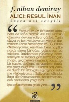 Alıcı: Resul İnan Hoşça Kal Sevgili - 1