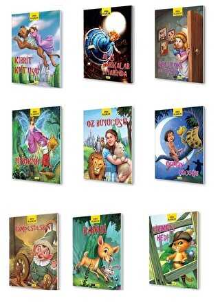 1. Sınıflar İçin Dünya Klasikleri Seti - 10 Kitap Takım2 - GENDAŞ ÇOCUK