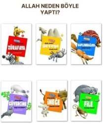 Allah Neden Böyle Yaptı? 6 Kitap Takım - Palmiye Yayınları